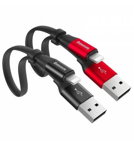 Кабель Baseus Nimble USB to Lightning 0.23m Red/Black