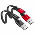 Кабель Baseus Nimble USB to Lightning 0.23m Red/Black