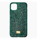 Glam Rock чехол Swarovski для iPhone 12/12 Pro, Зеленый кристал