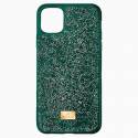 Glam Rock чохол Swarovski для iPhone 12/12 Pro, Зелений кристал