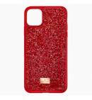 Glam Rock чехол Swarovski для iPhone 12 Pro Max, Красный кристал