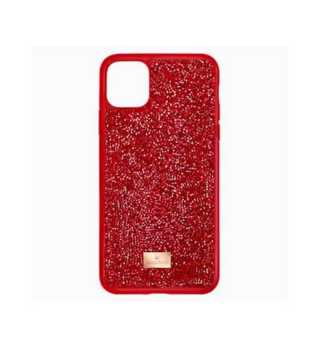 Glam Rock чехол Swarovski для iPhone 12 Pro Max, Красный кристал
