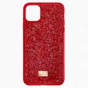 Glam Rock чохол Swarovski для iPhone 12 Pro Max, Червоний кристал