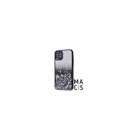 Чехол Confetti Glitter black для iPhone 12