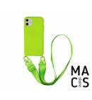 Чехол салатовый с ремешком для iPhone 12 Pro Max