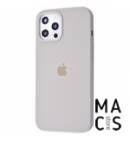 Чехол TPU серый Apple Copy для iPhone 12Pro Max 