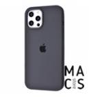 Чехол TPU тёмно-серый Apple Copy для iPhone 12Pro Max 