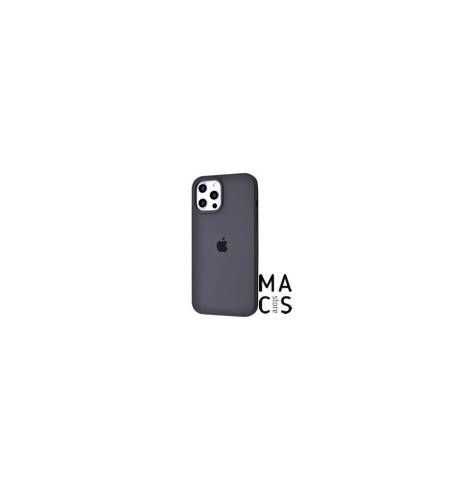Чехол TPU тёмно-серый Apple Copy для iPhone 12Pro Max 