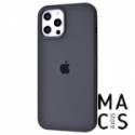 Чехол TPU тёмно-серый Apple Copy для iPhone 12Pro Max 