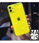 Чехол TPU желтый блестящий iPhone 12 Pro Max