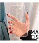 Чехол TPU прозрачный с блестками iPhone 12 Pro Max