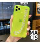 Чехол желтый ремешек блеск для iPhone 12 Pro 