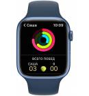 Apple Watch Series 7 41mm Blue Aluminum Case with Abyss Blue Sport Band