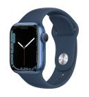 Apple Watch Series 7 45mm Blue Aluminum Case with Abyss Blue Sport Band