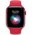 Apple Watch Series 7 45mm PRODUCT(RED) Aluminum Case with Red Sport Band