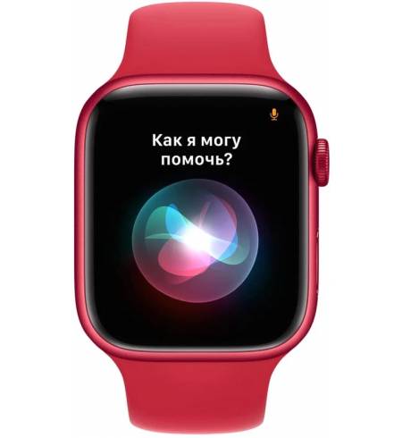 Apple Watch Series 7 45mm PRODUCT(RED) Aluminum Case with Red Sport Band