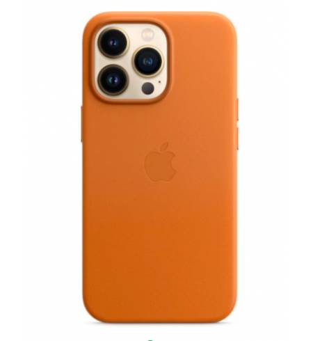 Чехол (OR) Leather Case Golden Brown iPhone 13 Pro Max