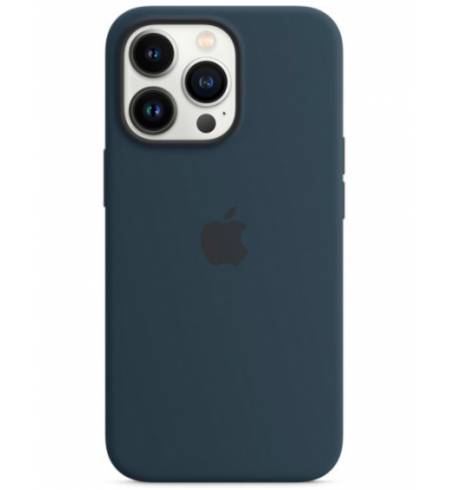 Чехол (OR) Silicon Case Abyss Blue iPhone 13 Pro Max