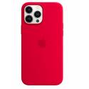 Чохол (OR) Silicon Case Red iPhone 13 Pro Max