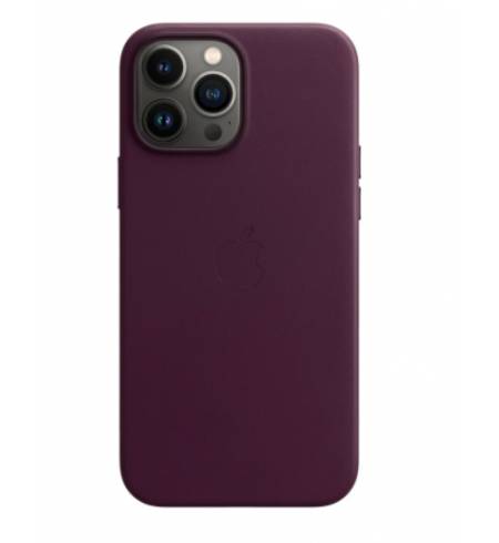 Чехол Leather Dark Cherry iPhone 13 Pro Max