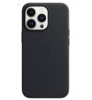 Оригинальные чехлы для iPhone 13/13 Pro Чехол кожа черный Original Apple для iPhone 13/ 13 Pro