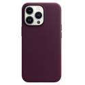 Чохол (OR) Leather Case Dark Cherry iPhone 13 Pro