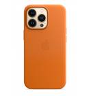 Чехол (OR) Leather Case Golden Braown iPhone 13 Pro
