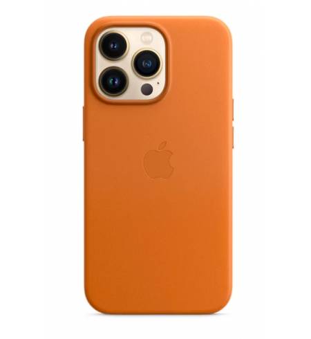Чехол (OR) Leather Case Golden Braown iPhone 13 Pro