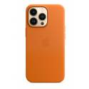 Чохол (OR) Leather Case Golden Braown iPhone 13 Pro
