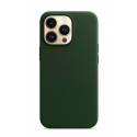 Чохол (OR) Leather Case Sequoia Green iPhone 13 Pro