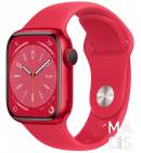 Apple Watch Series 8 45mm RED Aluminum Case with RED Sport Band
