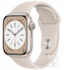 Apple Watch Series 8 45mm Starlight Aluminum Case with Starlight Sport Band