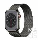 Apple Watch Series 8 GPS + Cellular 45mm Graphite S. Steel Case w. Milanese Loop Graphite 
