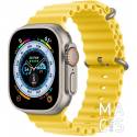 Apple Watch Ultra 49mm GPS + LTE Titanium Case with Yellow Ocean Band