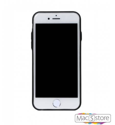 Чехол ТРU черный Соты белые Remax для iPhone7